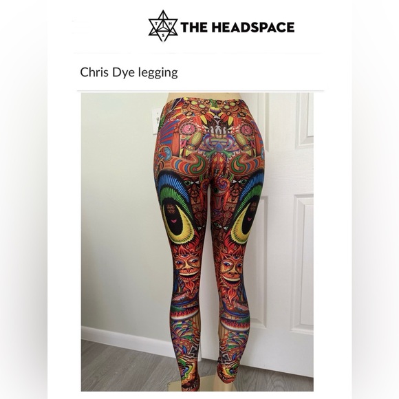 The Head Space Multicolor Chris Dyer Leggings Size S - Picture 1 of 9